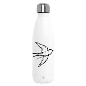 Freier Vogel - Thermosflasche 500 ml - Weiß - Vorne