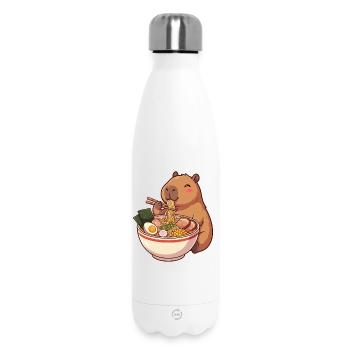 Kawaii Capybara Ramen - Thermosflasche 500 ml - Weiß - Vorne