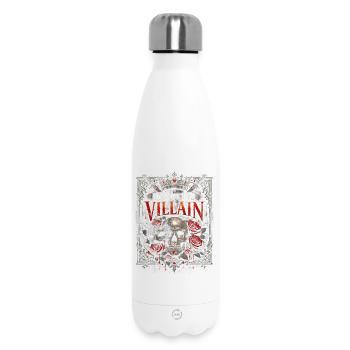 Dark Romance Booktok Dibs On The Villain - Insulated Water Bottle 500 ml - white - Front