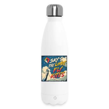 Kite Kite Flying - Insulated Water Bottle 500 ml - white - Front