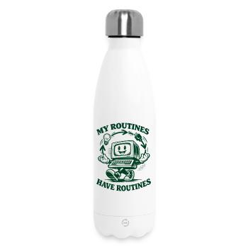 Routines pour Routines | Automatisation - Bouteille isotherme 500 ml - blanc - Devant
