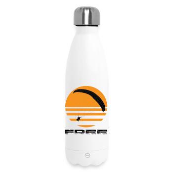 Paragliding - Insulated Water Bottle 500 ml - white - Front