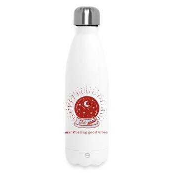 Manifesting – Crystal Ball Energy - Thermosflasche 500 ml - Weiß - Vorne