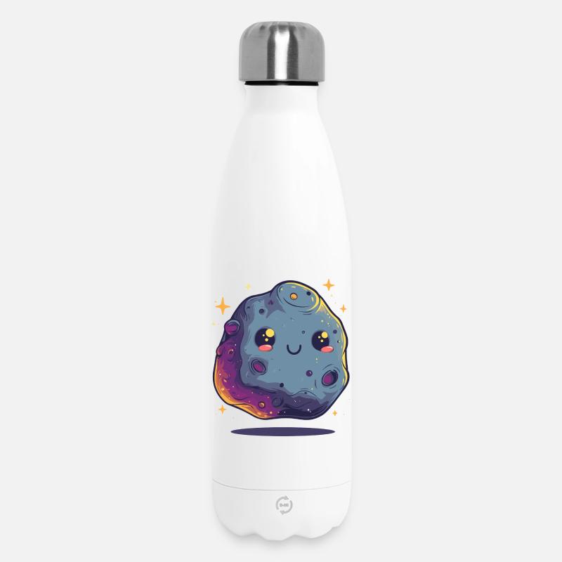 Étoile astéroïde Kawaii - Bouteille isotherme 500 ml - blanc