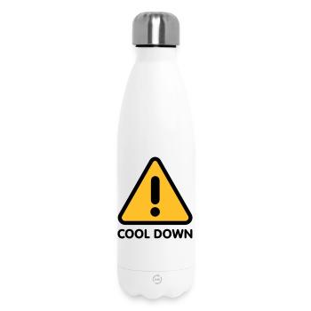 Cool down - Thermosflasche 500 ml - Weiß - Vorne