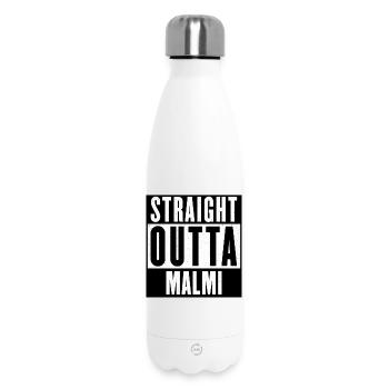 Gerade Outta Malmi - Thermosflasche 500 ml - Weiß - Vorne
