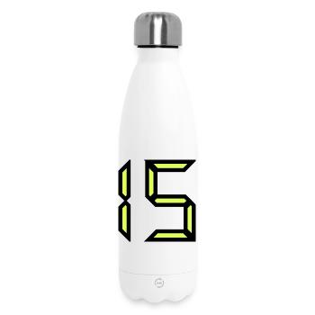 15 JAHRE. 15. 15-jähriges JUBILÄUM. GEBURTSTAG 15 JAHRE. - Thermosflasche 500 ml - Weiß - Vorne