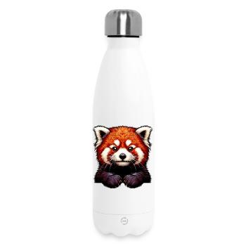 Kleiner Panda - Thermosflasche 500 ml - Weiß - Vorne