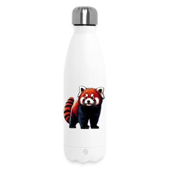 Kleiner Panda - Thermosflasche 500 ml - Weiß - Vorne