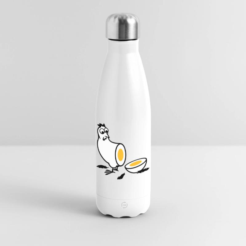 Huhn oder Ei Thermosflasche 500 ml