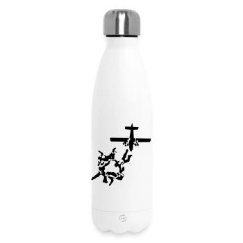 Skydiving - Thermosflasche 500 ml - Weiß - Vorne