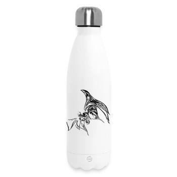 Creative Butterfly - Insulated Water Bottle 500 ml - white - Front