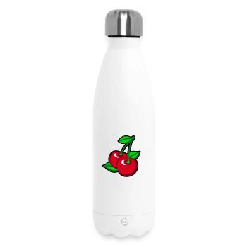 Red Cherries for cherry pickers - Thermosflasche 500 ml - Weiß - Vorne