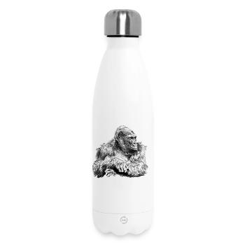 gorilla - Bouteille isotherme 500 ml - blanc - Devant