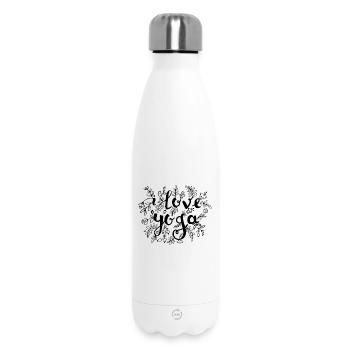 yoga - Thermosflasche 500 ml - Weiß - Vorne