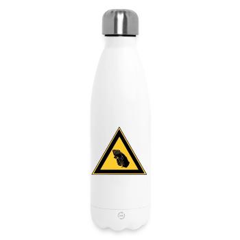 Slotracer Pistolenregler - Thermosflasche 500 ml - Weiß - Vorne