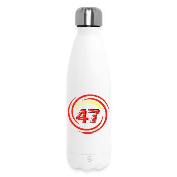 Lot et garonne - Bouteille isotherme 500 ml - blanc - Devant
