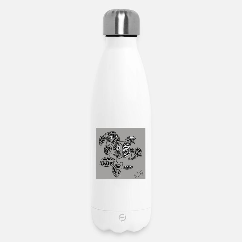 Zimmerpflanze Poster - Thermosflasche 500 ml - Weiß