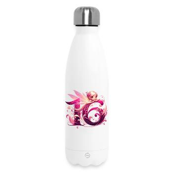 16 ans fée elfe mignon rose cadeau d’anniversaire - Bouteille isotherme 500 ml - blanc - Devant