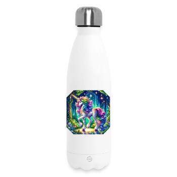 Fantaisie Licorne Chevaux Fans Licorne Amoureux - Bouteille isotherme 500 ml - blanc - Devant