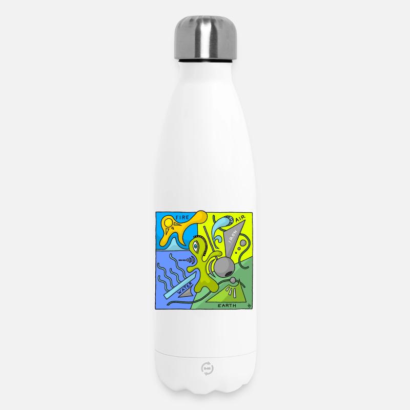 Oven Elements - Insulated Water Bottle 500 ml - white