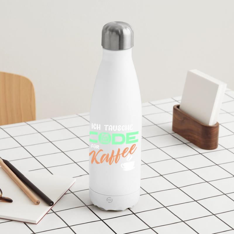 Code Developer Statement Programmierer Computer Thermosflasche 500 ml