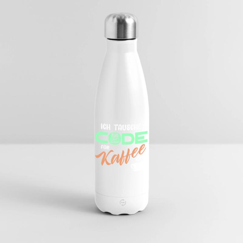 Code Developer Statement Programmierer Computer Thermosflasche 500 ml