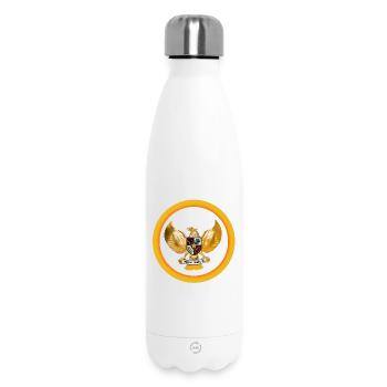 Emblème de l'Indonésie Symbole national indonésien - Bouteille isotherme 500 ml - blanc - Devant