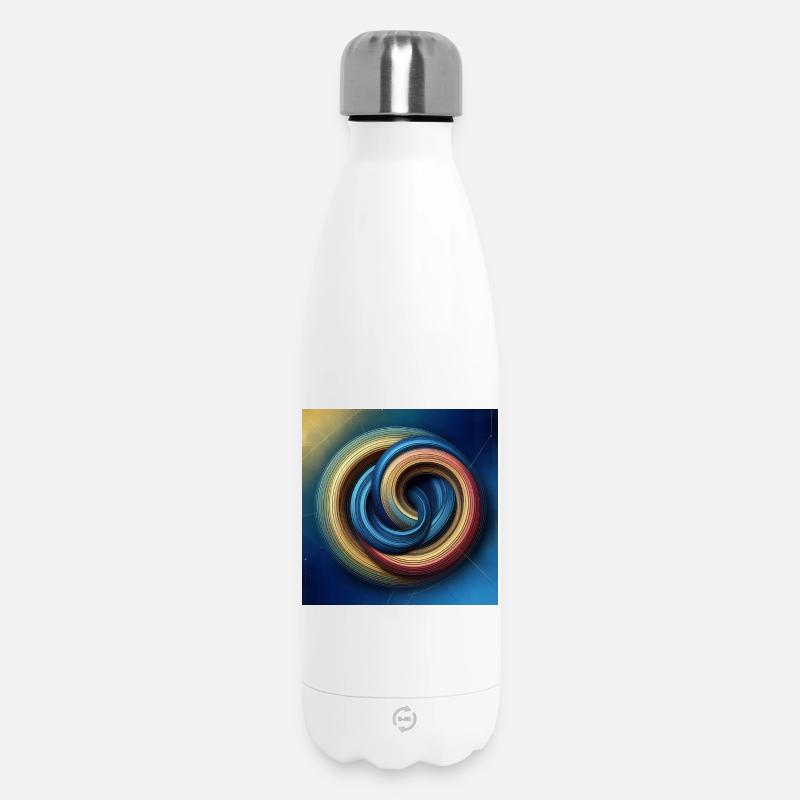 Kreise 1 - Thermosflasche 500 ml - Weiß