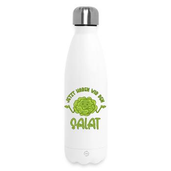 Maintenant, nous avons la salade - Bouteille isotherme 500 ml - blanc - Devant