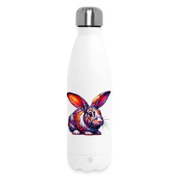 Rabbit - Insulated Water Bottle 500 ml - white - Front