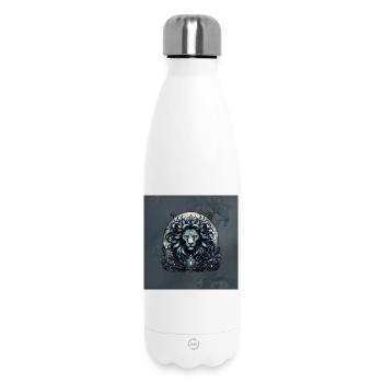 Royal elegance, majestic look - Insulated Water Bottle 500 ml - white - Front