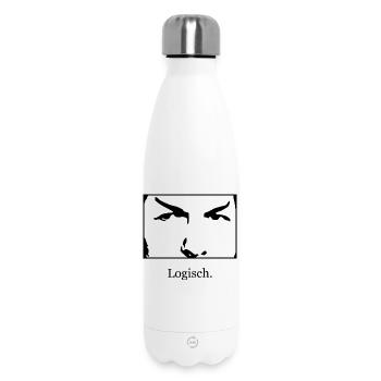 Logisch - Thermosflasche 500 ml - Weiß - Vorne