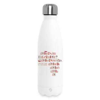Black History Month - Thermosflasche 500 ml - Weiß - Vorne