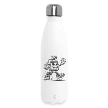 Skull Grenade - Insulated Water Bottle 500 ml - white - Front