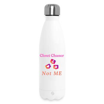 Schlagkraft Jagd auf Social Media Design T-Shirt - Thermosflasche 500 ml - Weiß - Vorne
