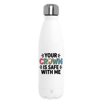 Dental Lab Technician Bridge  - Insulated Water Bottle 500 ml - white - Front