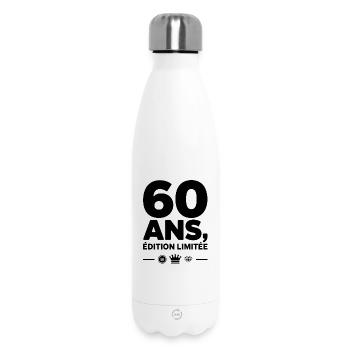 60 Years Limited Edition - Insulated Water Bottle 500 ml - white - Front