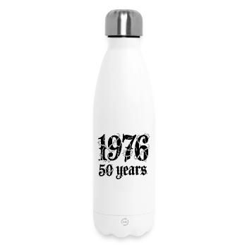 Est1993 59 Years Barbed Wire - Insulated Water Bottle 500 ml - white - Front