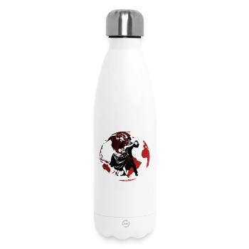 Tanz auf Globe Rouge - Thermosflasche 500 ml - Weiß - Vorne