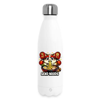 Send Noods Kawaii Ramen - Insulated Water Bottle 500 ml - white - Front