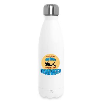 SUR LA LUNE - Bouteille isotherme 500 ml - blanc - Devant