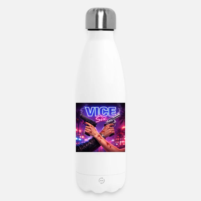 Crime d’amour - Bouteille isotherme 500 ml - blanc
