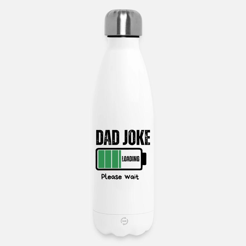 Papa-Witz - Thermosflasche 500 ml - Weiß