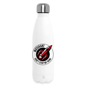 Maturant – Don’t Stop Me Now! (Matura / POS 3C) - Thermosflasche 500 ml - Weiß - Vorne