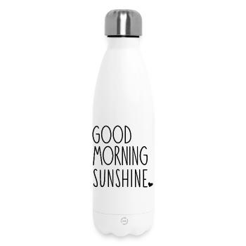 Good Morning Sunshine. - Insulated Water Bottle 500 ml - white - Front