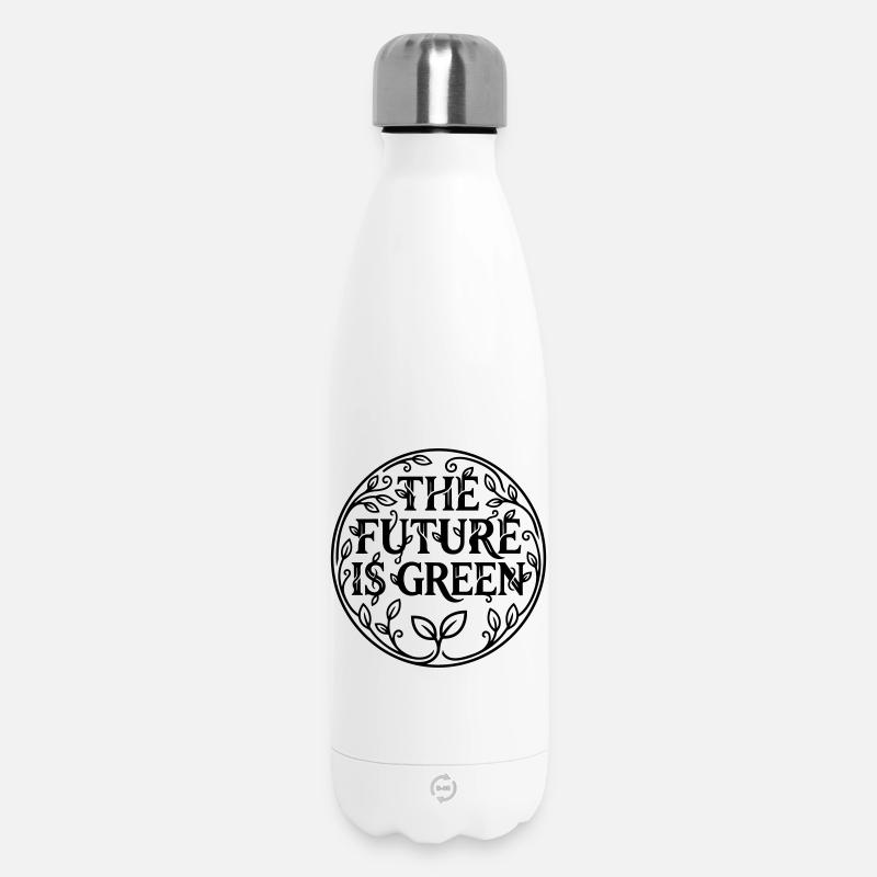Avenir vert - Bouteille isotherme 500 ml - blanc