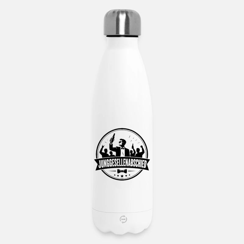 Junggesellenabschied - Thermosflasche 500 ml - Weiß