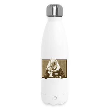 Vintage Bier Werbung - Thermosflasche 500 ml - Weiß - Vorne