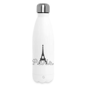 Paris - Thermosflasche 500 ml - Weiß - Vorne